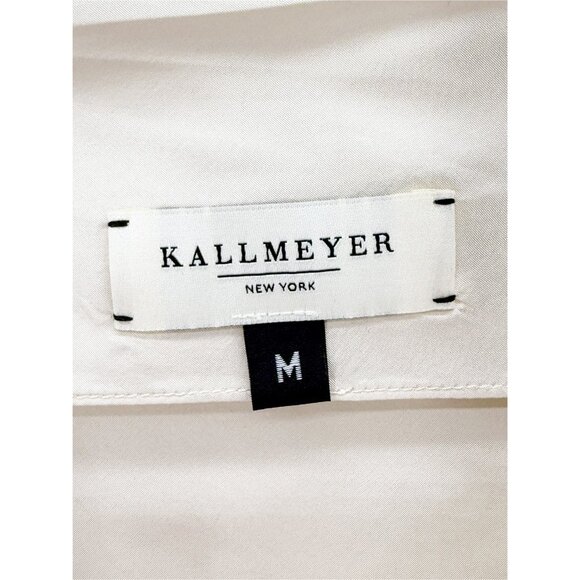 KALLMEYER Norene Top in Silk Taffeta in Ivory NWT M - Picture 4 of 7